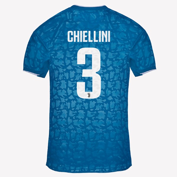 Camiseta Juventus NO.3 Chiellini 3ª 2019 2020 Azul